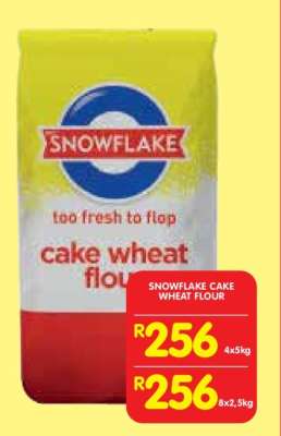 SNOWFLAKE CAKE WHEAT FLOUR