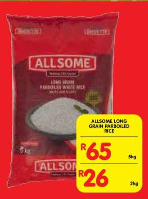 ALLSOME LONG GRAIN PARBOILED RICE