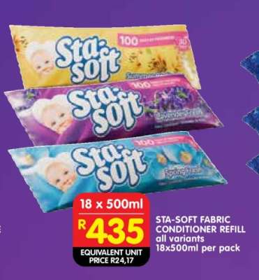 STA-SOFT FABRIC CONDITIONER REFILL