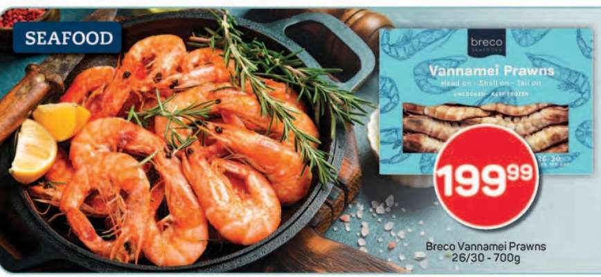 Breco Vannamei Prawns