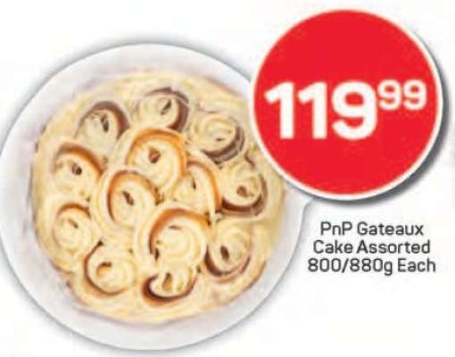 PnP Gateaux Cake Assorted