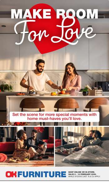 OK Furniture catalogue  - 09/02/2026 - 15/02/2026.