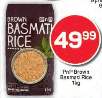 PnP Brown Basmati Rice 1kg