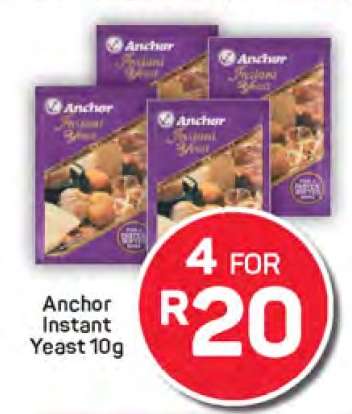 Anchor Instant Yeast 10g