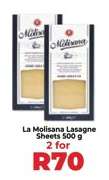 La Molisana Lasagne Sheets 500 g