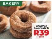 Cinnamon Doughnuts 9s