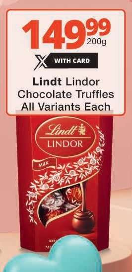 LINDT Lindor Chocolate Truffles