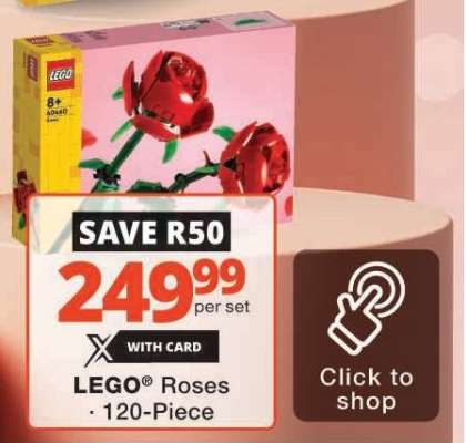 LEGO Roses 120-Piece