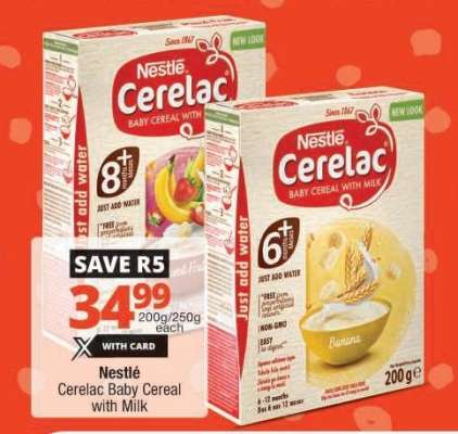 Nestlé Cerelac Baby Cereal with Milk