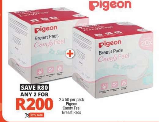 Pigeon Comfy Feel Breast Pads