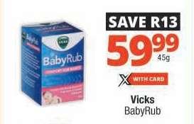 Vicks BabyRub