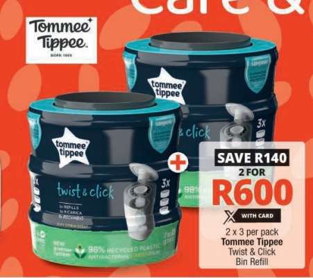 Tommee Tippee Twist & Click Bin Refill