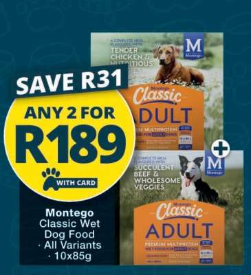 Montego Classic Wet Dog Food