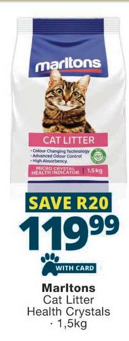 Marltons Cat Litter Health Crystals