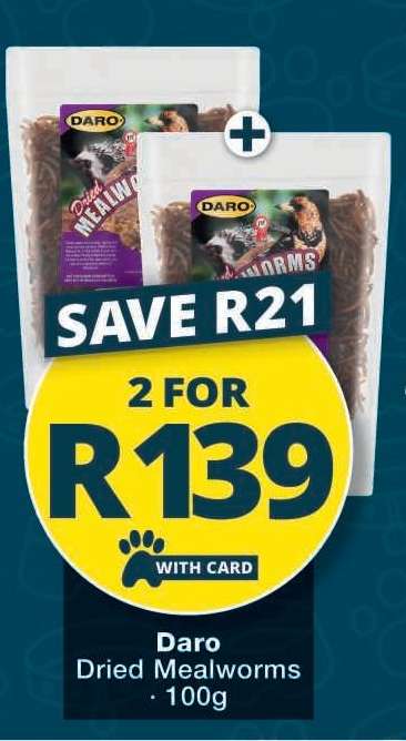 Daro Dried Mealworms