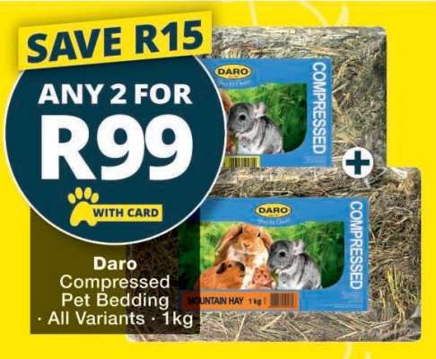 Daro Compressed Pet Bedding
