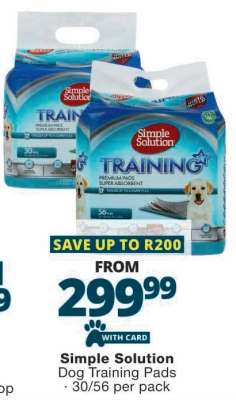 Simple Solution Dog Training Pads