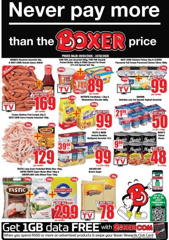 Boxer catalogue  - 09/02/2026 - 22/02/2026.
