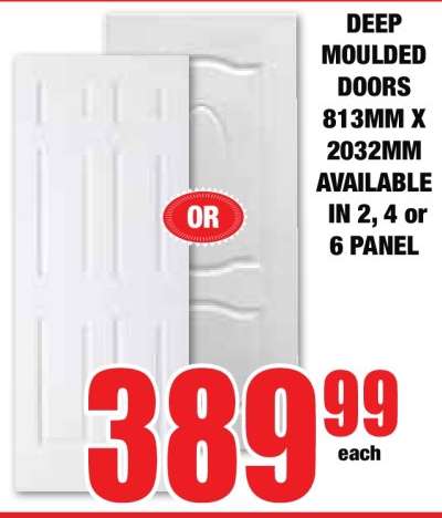 DEEP MOULDED DOORS