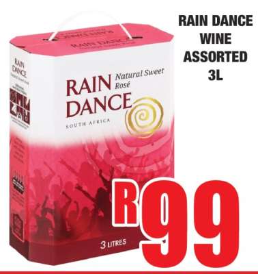 RAIN DANCE Wine Assorted 3L