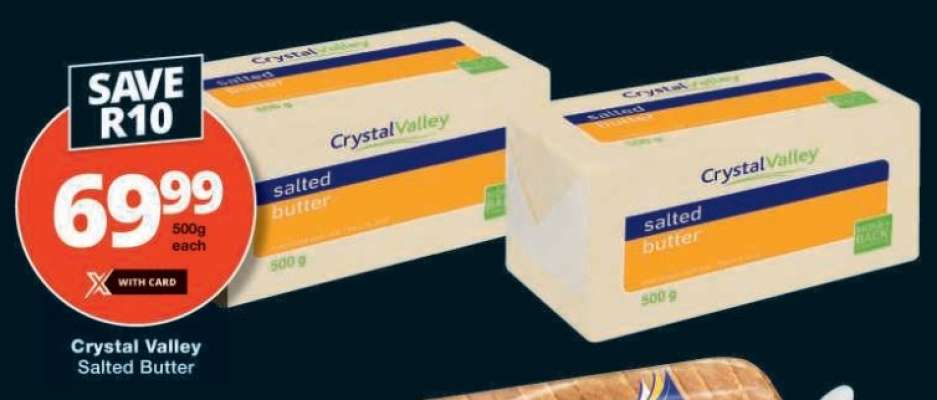 CRYSTAL VALLEY SALTED BUTTER