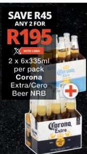 Corona Extra/Cero Beer NRB