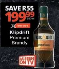 Klipdrift Premium Brandy