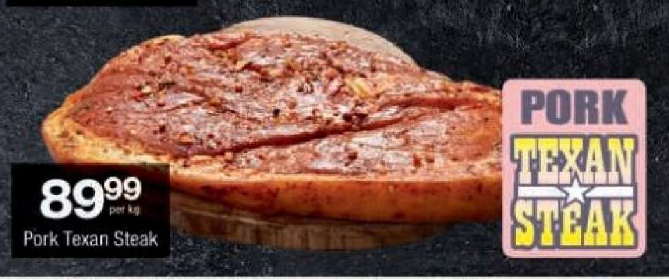 PORK TEXAN STEAK