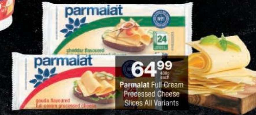 PARMALAT Full Cream Processed Cheese Slices