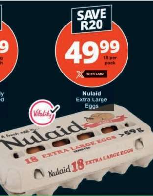 Nulaid Extra Large Eggs