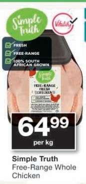 Simple Truth Free-Range Whole Chicken