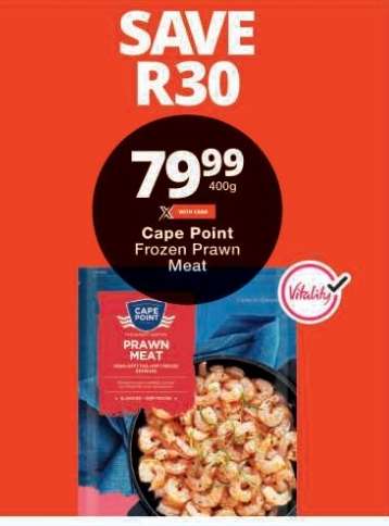 Cape Point Frozen Prawn Meat