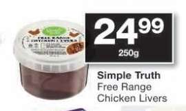 Simple Truth Free Range Chicken Livers