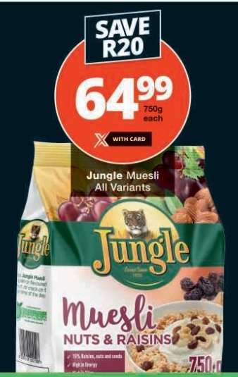 Jungle Muesli Nuts & Raisins