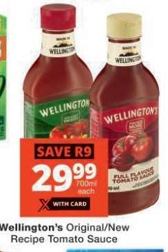 Wellington's Original/New Recipe Tomato Sauce