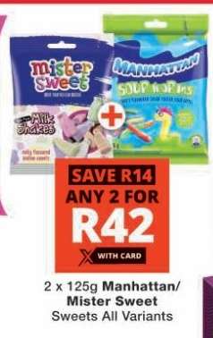 MANHATTAN/MISTER SWEET SWEETS