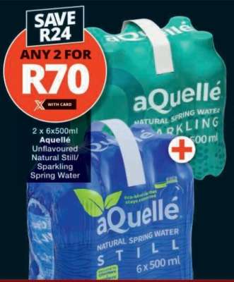 aQuellé Natural Spring Water