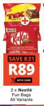 2 x Nestlé Fun Bags