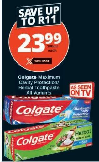 Colgate Maximum Cavity Protection/Herbal Toothpaste