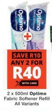Optimo Fabric Softener Refill