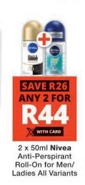 Nivea Anti-Perspirant Roll-On