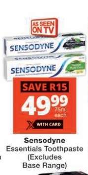 Sensodyne Essentials Toothpaste