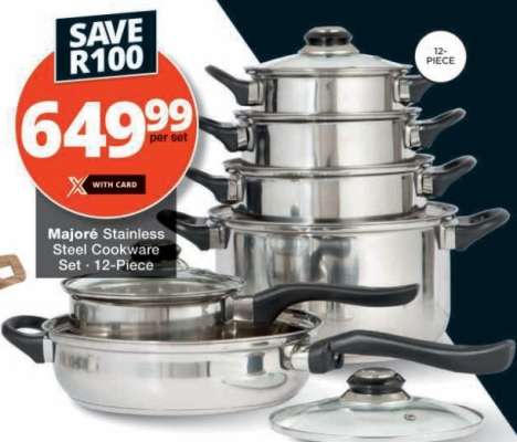 Majoré Stainless Steel Cookware Set