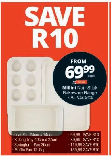 Millini Non-Stick Bakeware Range