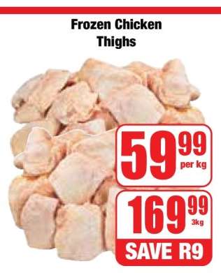 Frozen Chicken Thighs