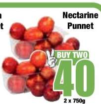 Nectarine Punnet