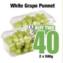 White Grape Punnet