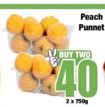 Peach Punnet