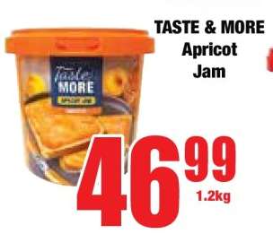 TASTE & MORE Apricot Jam