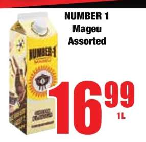 NUMBER 1 Mageu Assorted